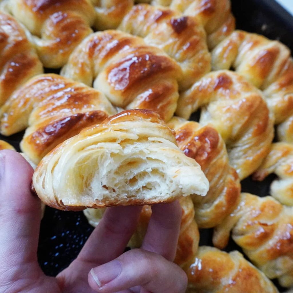 Medialunas de manteca hojaldradas - Ohmargott | Cocina en casa. Recetas de  cocina fáciles